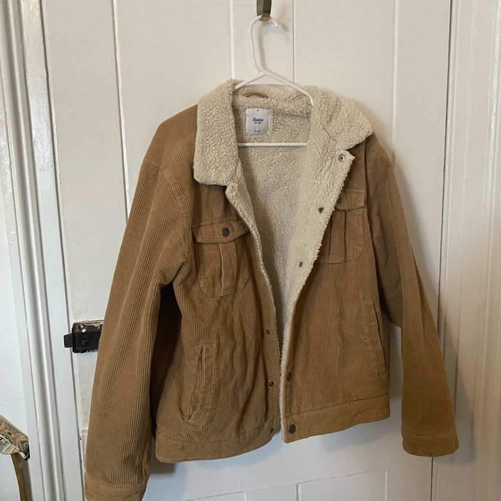 Katin Tan /Cream Sherpa Jacket